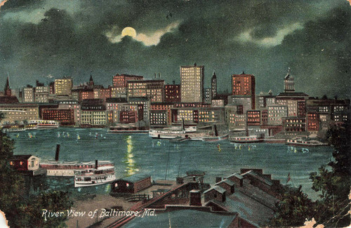 City skyline and river view - skyline,