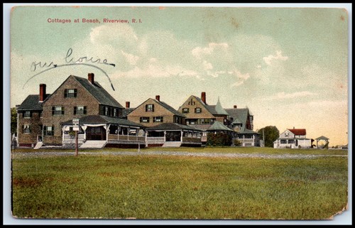 Postcard cottages beach - cottages, at
