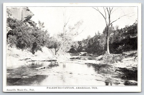 Palo duro canyon creek - duro, river